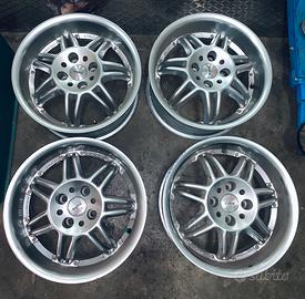 Cerchi momo racer silver canale rovescio 15”