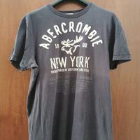 Maglietta Abercrombie & Fitch blu (muscle fit)