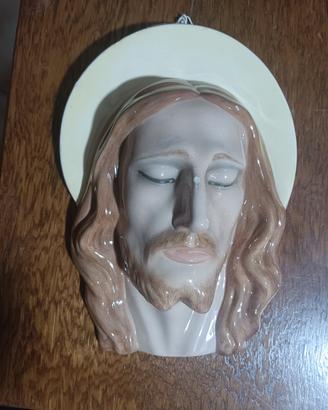 Volto di Cristo ceramica Igni Torino 