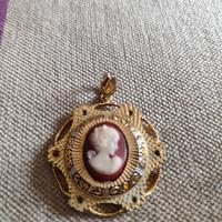  cameo vintage di manifattura artigianale francese