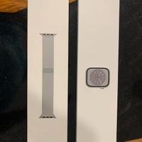 Apple watch serie 8  45 più cinturino in acciaio