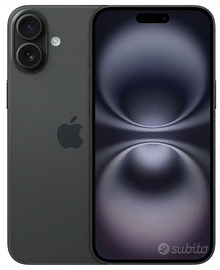 Apple iPhone 16 Plus 128 Gb Nero