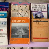 lotto n.12 testi scolastici lingua francese