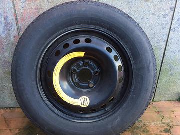 ruotino di scorta fiat 500x