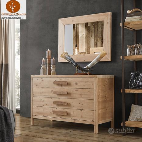 Mobili Rustici Camere Letto Hotel Legno cd0247