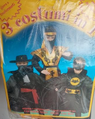 Costume Carnevale Bambino 3 in 1 
