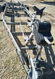 Carrello omologato trasporto barche
