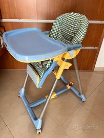 Seggiolone Peg Perego Prima Pappa celeste