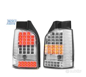 FARI LED PER VOLKSWAGEN VW T5 03-09 CROMATI LED