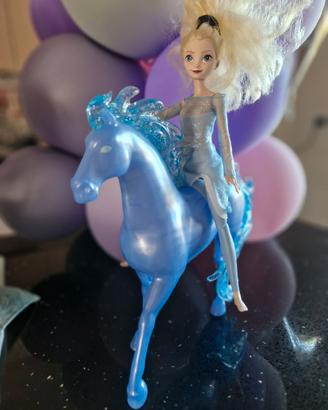Disney Frozen - Elsa e Nokk, cavallo di ghiacchio