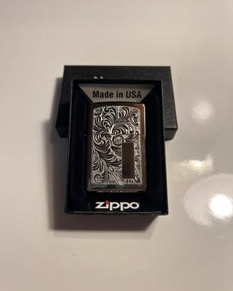 Accendino Zippo Originale "Venetian" Cromato
