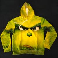 Maglia Grinch con cappuccio XL