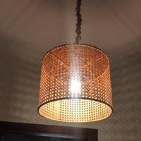 LAMPADARIO IN VIMINI