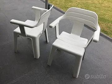 4 sedie ROVERGARDEN bianche 