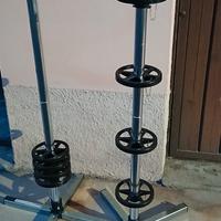 asta porta ruote da garage