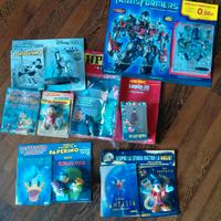 Collezione edicola lupin transformers topolino
