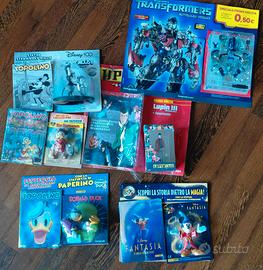 Collezione edicola lupin transformers topolino