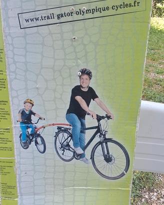 barra traino bici