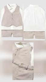 abito cerimonia neonato