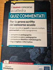 libro  concorso docenti quiz commentati edises