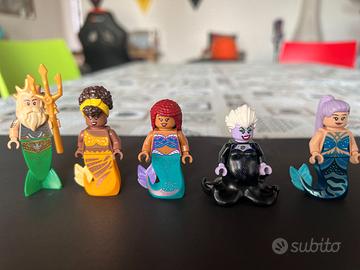 Lego minifigures Disney La Sirenetta dis110/dis112