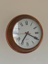 Orologio da parete / muro in Rame martellato