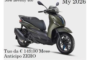 New Piaggio Berverly 400 / 2026