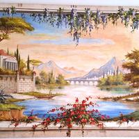 Quadro originale  "Mariani affreschi"