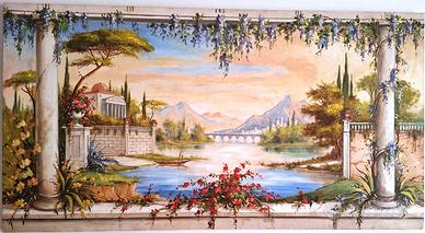 Quadro originale  "Mariani affreschi"