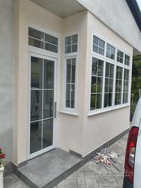 Infissi PVC Verande Bianco Risparmio Energetico !!
