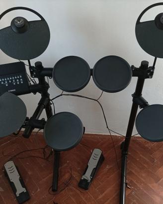 Batteria elettronica Yamaha DTX400K pad pedali