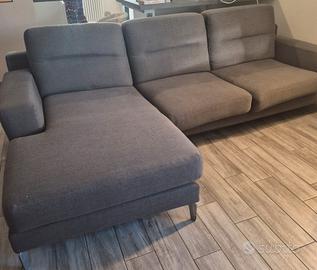 Divano 3 posti con penisola 