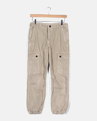 Pantaloni cargo zara beige tg M-L
