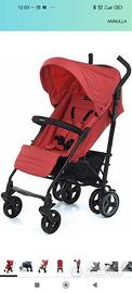 passeggino hurrà Foppa Pedretti versione rossa