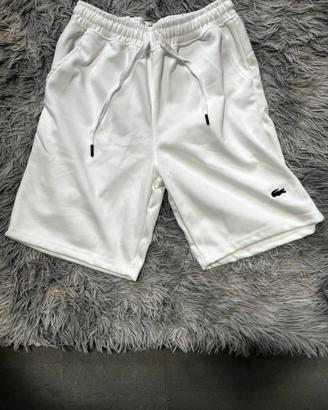 pantaloncino lacoste bianco