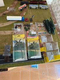 lotto accessori plastico ferroviario