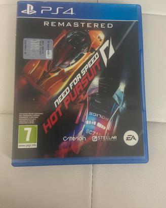 video gioco ps4/5 need for speed