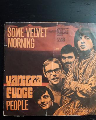 DISCO 45 giri VANILLA FUDGE “SOME VELVET MORNING”