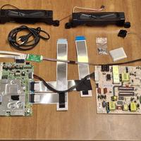 Schede mainboard TV LG, speaker, modulo Wi-FI e IR