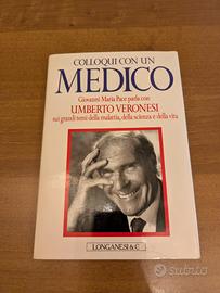 Libro Colloqui con un medico di Pace e Veronesi

