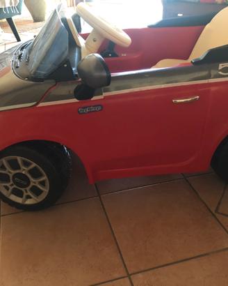 Fiat 500 PEG-Perego rossa  grigia km zero