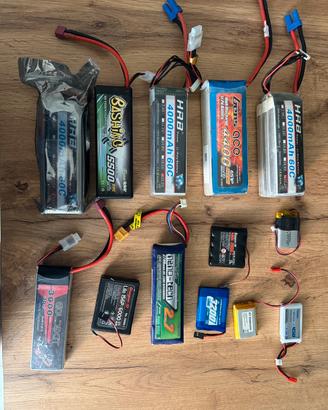 Batterie LiPO modellismo RC
