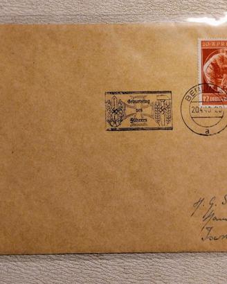 Impero tedesco -Buste compleanno del Fuhrer