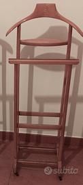 servomuto vintage anni '50 o '60 in legno chiaro