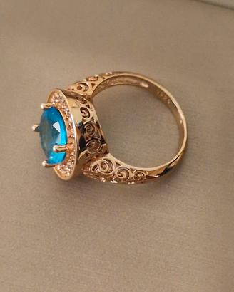 anello vintage imperiale in oro Elegantissima arge