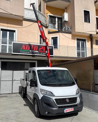 Fiat Ducato 2.3 MJT 130CV CASSONE GRU 7 POSTI