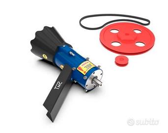 Albero pellettatrice 100mm parte funzionante