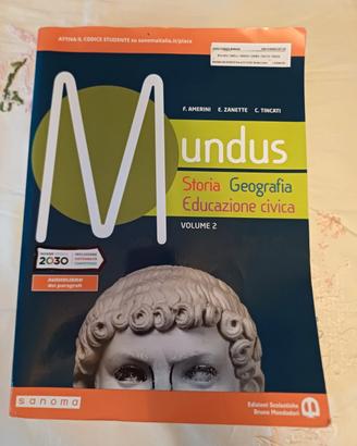 Mundus. Storia, geografia, educazione civica. Per 