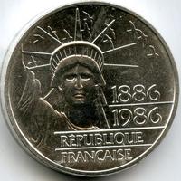 FRANCIA PIEDFORT ARGENTO 30g - 900 STATUA LIBERTA'