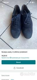 Scarpa usata, molto richiesta